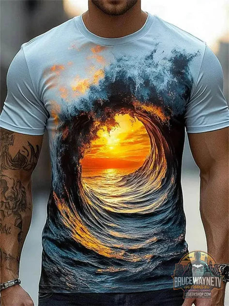 Guide d'achat : 🧠 T-shirt Illusion d'Optique 3D – Art Visuel et Style Harajuku