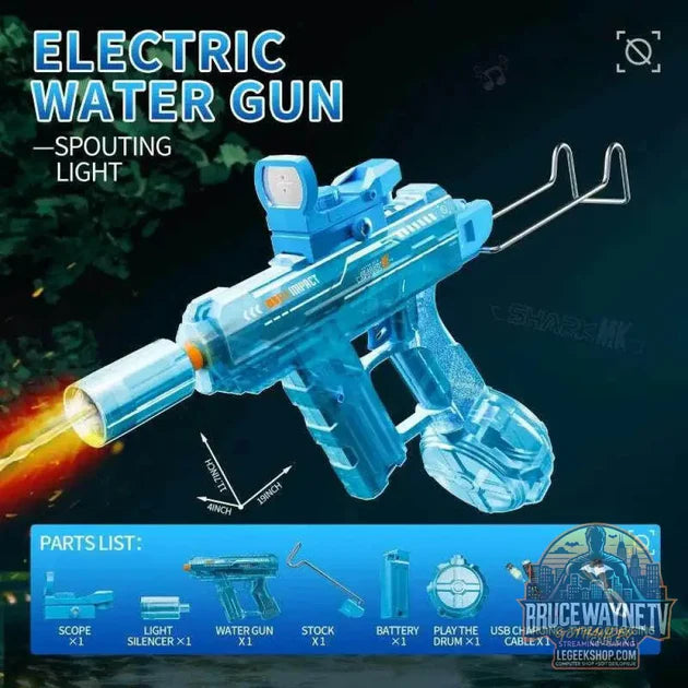 🔥 Pistolet à eau MK3 – Simulation tir de flammes & recharge automatique vs 🔫 Pistolet à Eau Électrique Puissant – Aspiration Auto & Fun Illimité 🔫 : quel pistolet a eau choisir ?