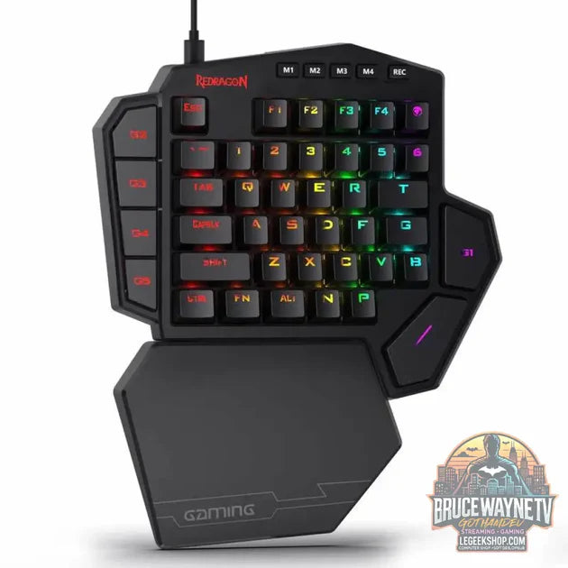 Guide d'achat : Clavier Mécanique Redragon K585 DITI – Gaming à Une Main | Rétroéclairage RGB & Hot-Swap