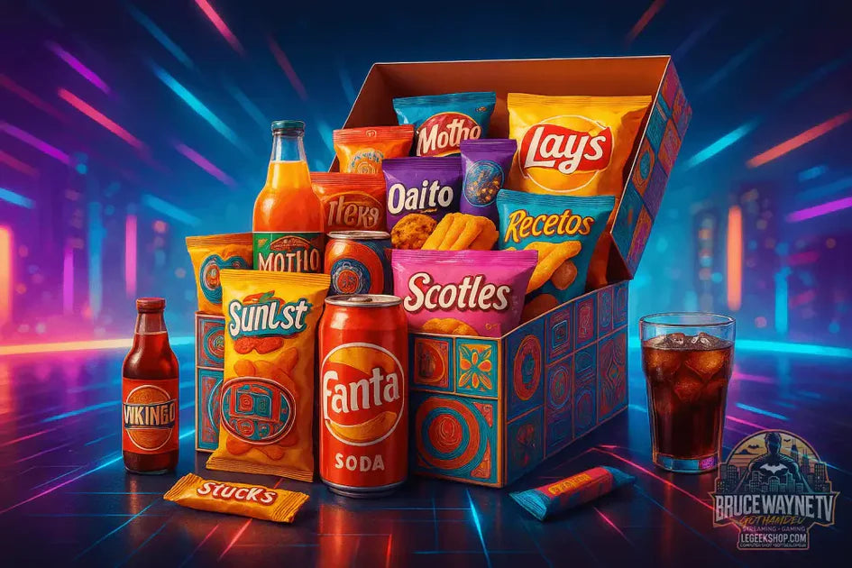 Snack Box Internationale – 20 Snacks : Sucré, Salé & Boissons vs Snack Box XXL : 80 Produits Internationaux Sucrés, Salés et Boissons 🍭🍿 : quel snack box choisir ?