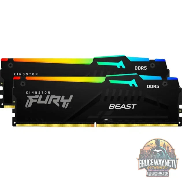 Guide d'achat : Kingston FURY FURY Beast RGB 32 Go (2×16 Go) DDR5-6000 Dual-Kit RGB