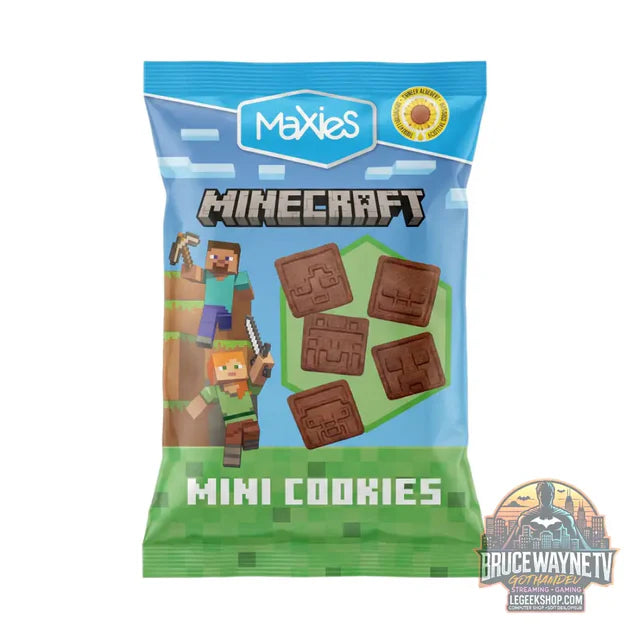 Guide d'achat : Maxies Minecraft Mini Cookies, mini biscuits au chocolat de 100 g (Pack de 10)