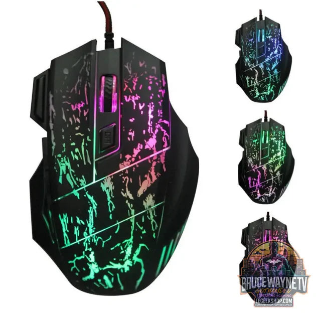 Guide d'achat : Souris Gaming Filaire Ergonomique LED RGB Pro