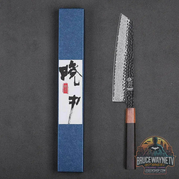 🔪 Couteau Kiritsuke Japonais Forgé à la Main – Acier Damas VG10 (8.2") - Legeekshop