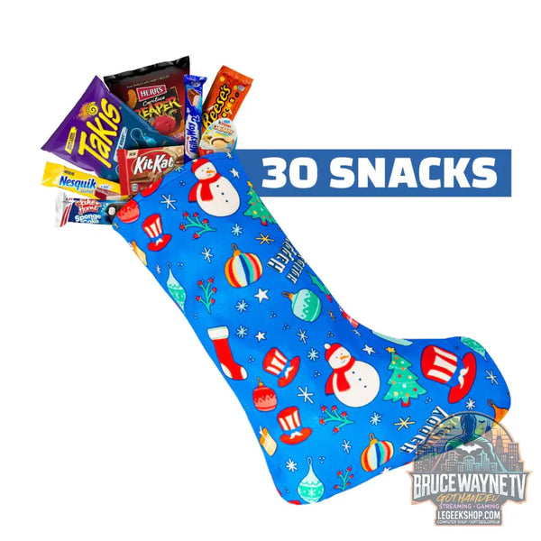 Chaussette de l'Épiphanie avec 30 produits sucrés et salés 🎁 - Legeekshop