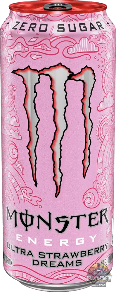 Monster Energy Ultra Strawberry Dreams (12 x 500 ml) ou à l'unité - Legeekshop