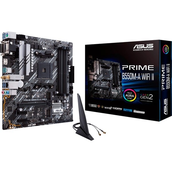 ASUS PRIME B550M-A WIFI II, carte mère - ASUS