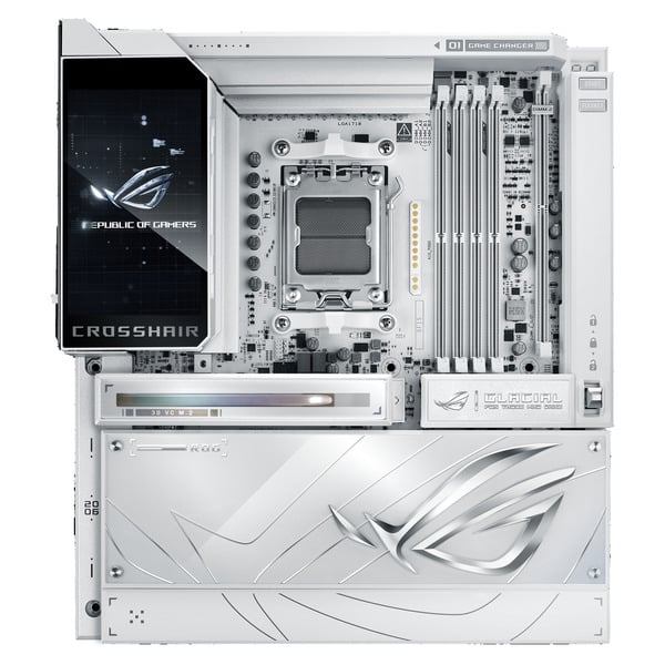 ASUS ROG CROSSHAIR X870E GLACIAL, carte mère - ASUS
