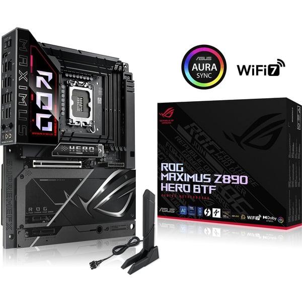 ASUS ROG MAXIMUS Z890 HERO BTF, carte mère - ASUS