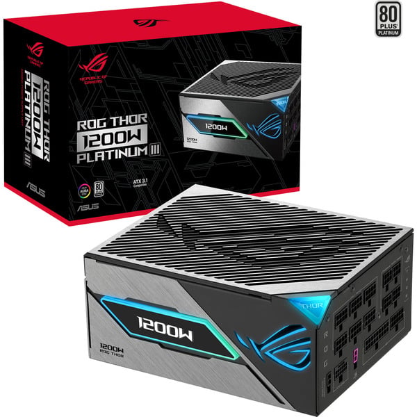 ASUS ROG Thor 1200W Platinum III, alimentation PC - ASUS