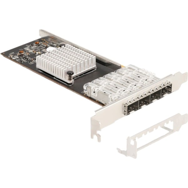 DeLOCK PCI Express x4 zu 4 x SFP Slot Gigabit LAN i350, adaptateur réseau - DeLOCK