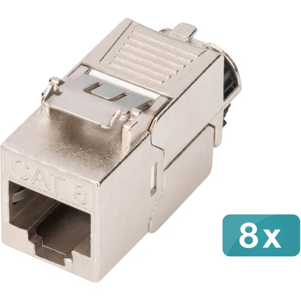 Digitus Keystone-Modul Cat. 8.1, geschirmt, 8 pièces - Digitus