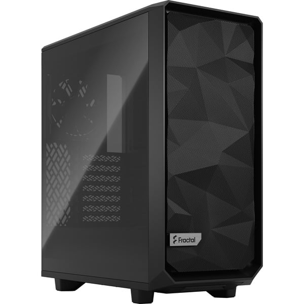 Fractal Design Meshify 2 Compact Black TG Light Tint, Tower-Gehäuse - Fractal Design