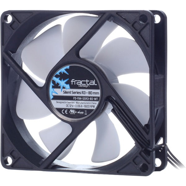 Fractal Design Silent Series R3 80mm, Gehäuselüfter - Fractal Design