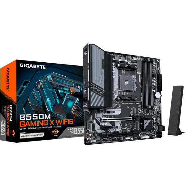 GIGABYTE B550M GAMING X WIFI6, carte mère - GIGABYTE