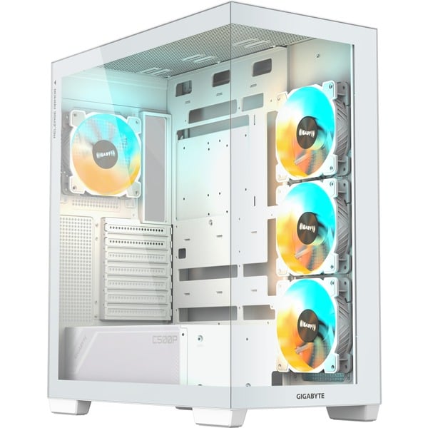 GIGABYTE C500 Panoramic Stealth Ice, Tower-Gehäuse - GIGABYTE