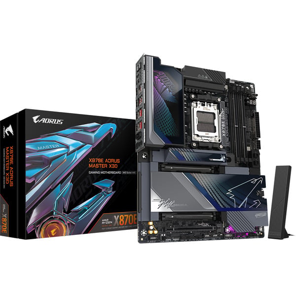 GIGABYTE X870E AORUS MASTER X3D, carte mère - GIGABYTE