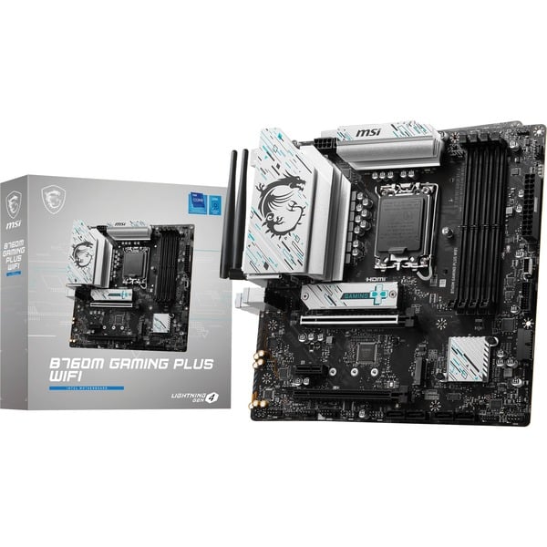 MSI B760M GAMING PLUS WIFI, carte mère - MSI