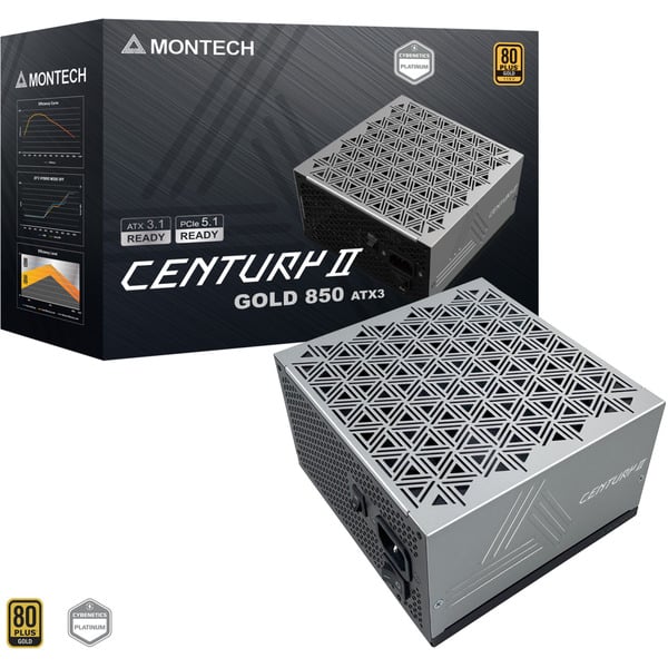 Montech CENTURY II 850, alimentation PC - Montech