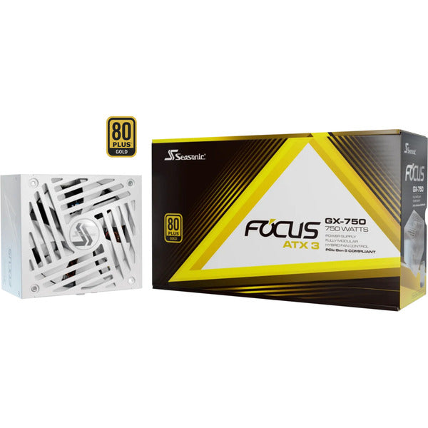 Seasonic FOCUS GX-750 V4 ATX3.1 White Edition, alimentation PC - Seasonic