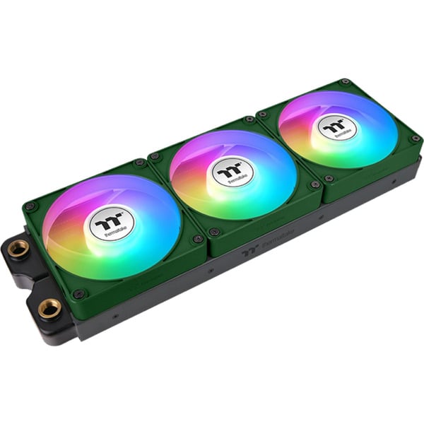 Thermaltake CT140 EX Reverse ARGB Sync PC Cooling Fan Racing Green, Gehäuselüfter - Thermaltake