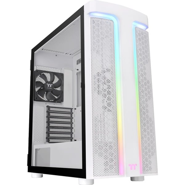 Thermaltake H590 TG ARGB Snow, Tower-Gehäuse - Thermaltake