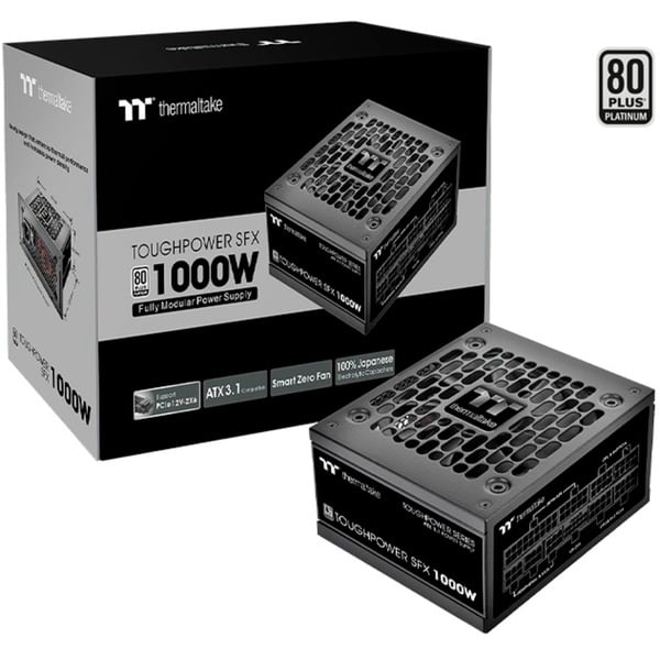 Thermaltake TT Toughpower SFX Platinum 1000W, alimentation PC - Thermaltake