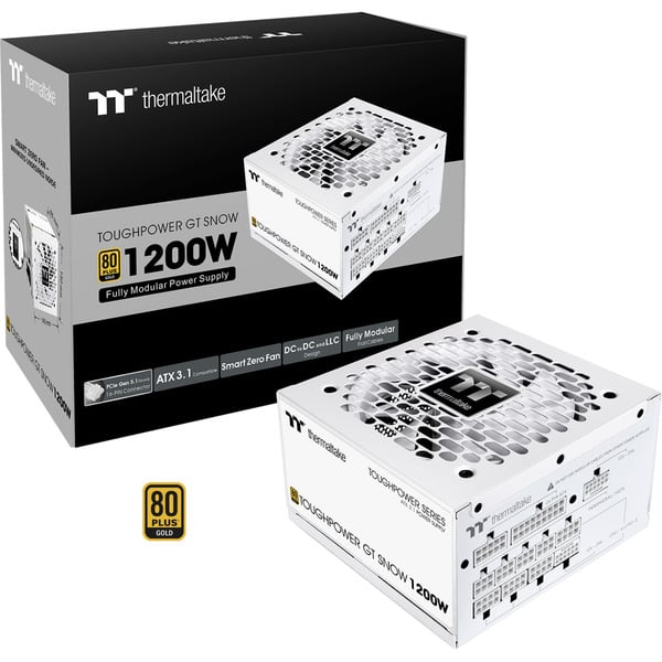 Thermaltake Toughpower GT Snow 1200W, alimentation PC - Thermaltake