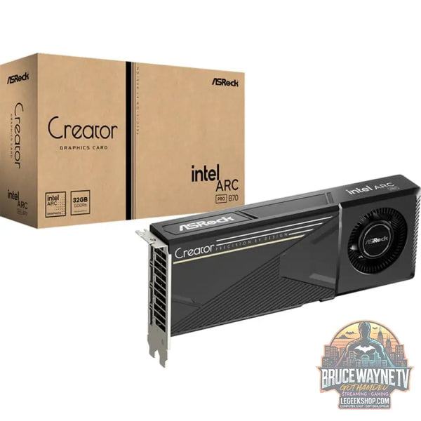 ASRock Intel® Arc Pro B70 Creator 32GB B70 CL, carte graphique - ASRock