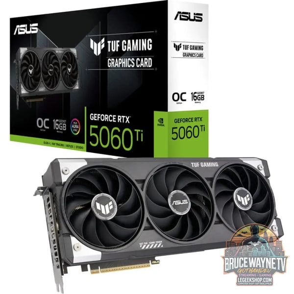 ASUS GeForce RTX 5060 Ti TUF GAMING OC 16GB, carte graphique - ASUS