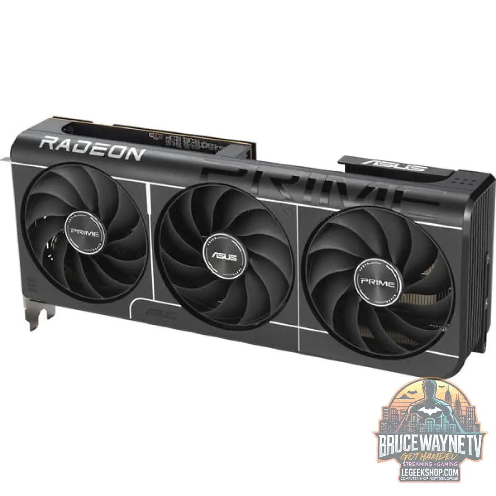 ASUS Radeon RX 9070 OC PRIME EVO Edition 16GB, carte graphique gris, RDNA4, GDDR6, 3x DisplayPort, 1x HDMI - ASUS - vue 6