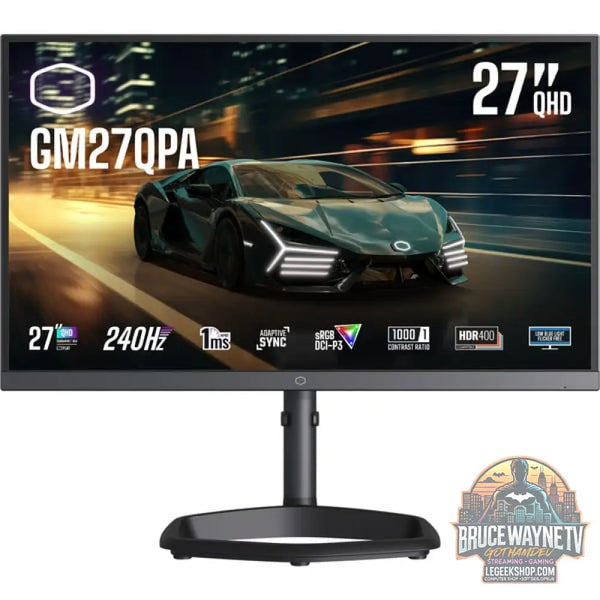 Cooler Master GM27QPA 27" QHD/WQHD IPS 240 Hz - Cooler Master