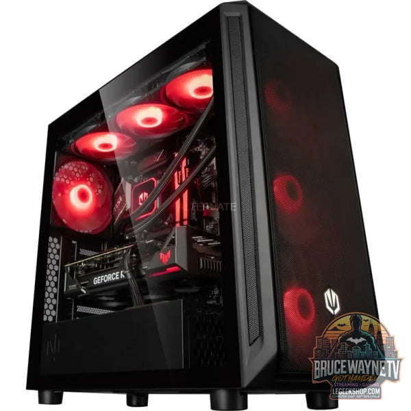 Custom PC Series • Red Hero Elements Gaming-PC
