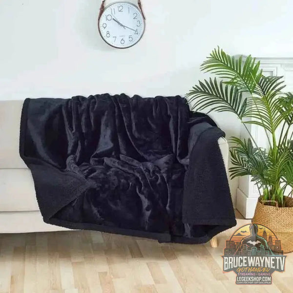 Plaid Chaud Imperméable king size Noir pour un confort maximum - Legeekshop