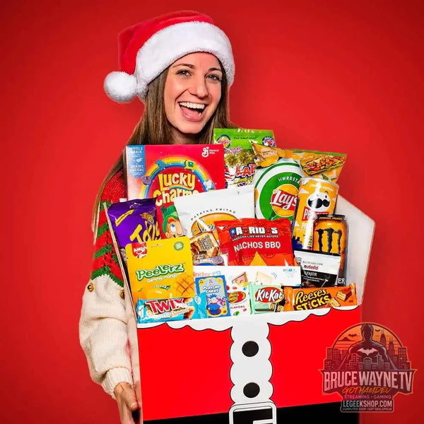 Snack Box XXL Internationale - 90+ Produits Sucrés, Salés & Boissons - Legeekshop