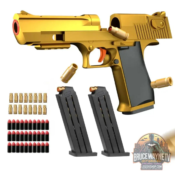 Desert Eagle – pistolet jouet à éjection de coque pistolet Airsoft balle en mousse souple arme CS d’extérieur