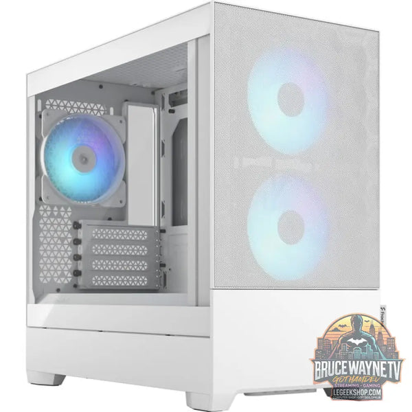 Fractal Design Pop Mini Air RGB White TG Clear Tint, Tower-Gehäuse - Fractal Design