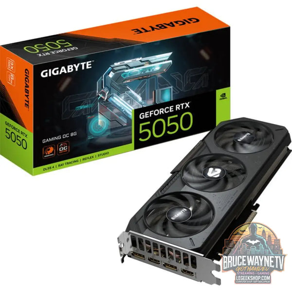 GIGABYTE GeForce RTX 5050 GAMING OC 8G, carte graphique - GIGABYTE
