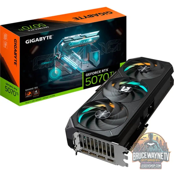 GIGABYTE GeForce RTX 5070 Ti GAMING 16G, carte graphique - GIGABYTE