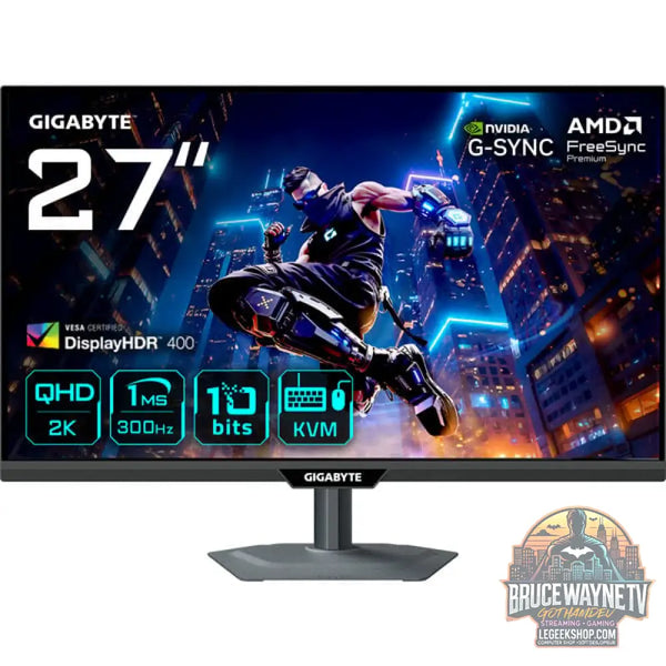 GIGABYTE M27Q3 27" QHD/WQHD IPS 300 Hz - GIGABYTE