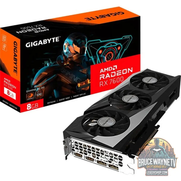 GIGABYTE Radeon RX 7600 GAMING OC 8G, carte graphique - GIGABYTE