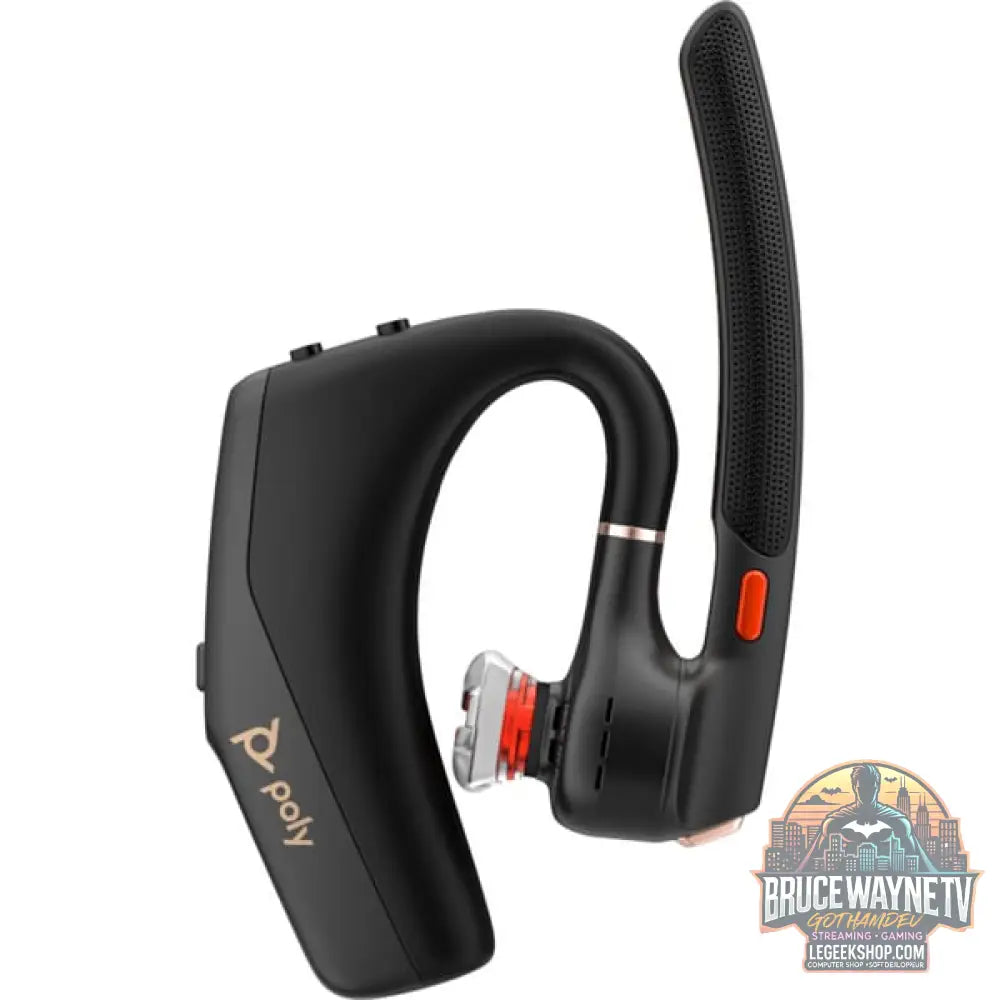 HP Poly Voyager Legend 50 UC, Headset noir, Mono, Bluetooth-Adapter, Bluetooth, Qi Wireless Charging - HP - vue 2
