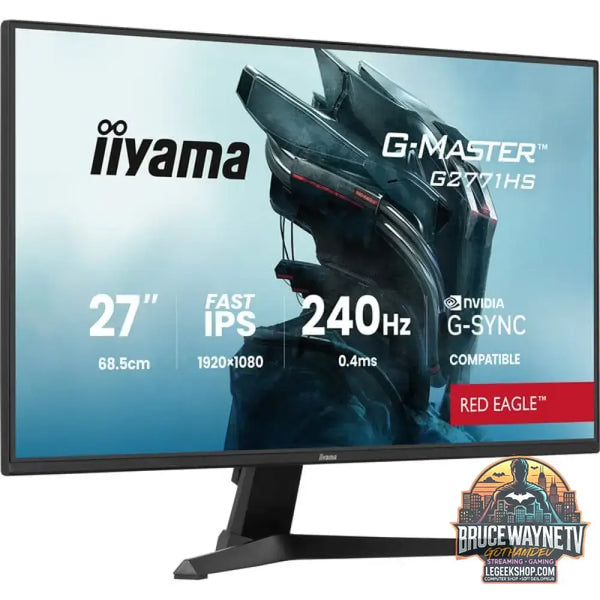 iiyama G-Master G2771HS-B1 Red Eagle 27" Full HD IPS 240 Hz - iiyama