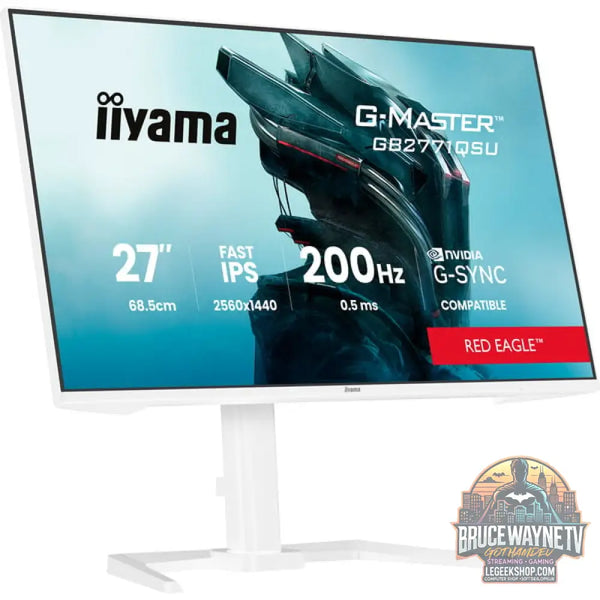 iiyama G-Master GB2771QSU-W1 Red Eagle 27" QHD/WQHD IPS 200 Hz - iiyama