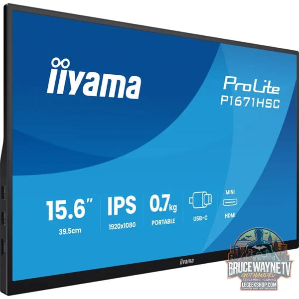 iiyama P1671HSC-B1 15,6" Full HD IPS 60 Hz - iiyama