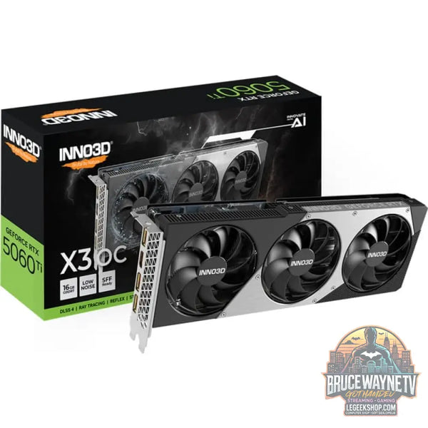 INNO3D GeForce RTX 5060 Ti TWIN X3 OC 16GB, carte graphique - INNO3D