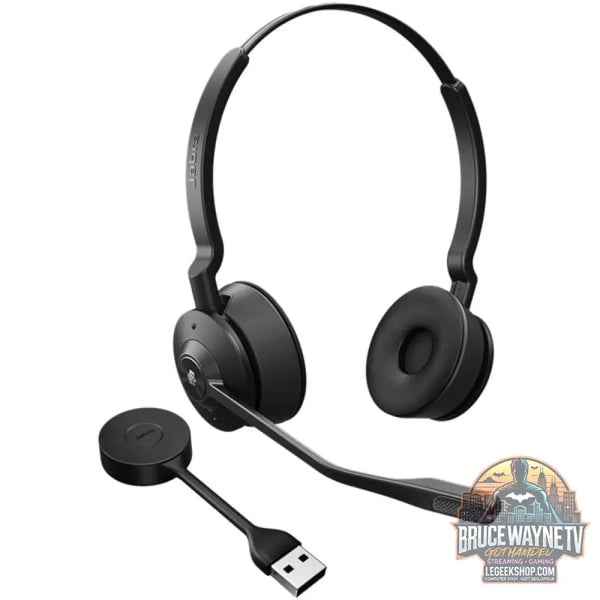 Jabra Engage 55 MS, Headset (noir, Basisstation, USB-A, Niedriger Energieverbrauch) - Jabra