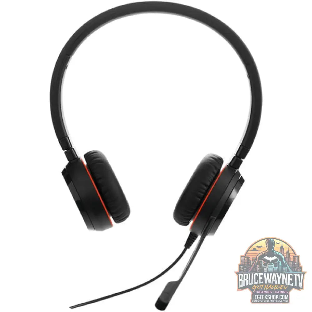 Jabra Evolve 20 SE, Headset noir, UC, USB-C et USB-A, Stereo - Jabra - vue 3