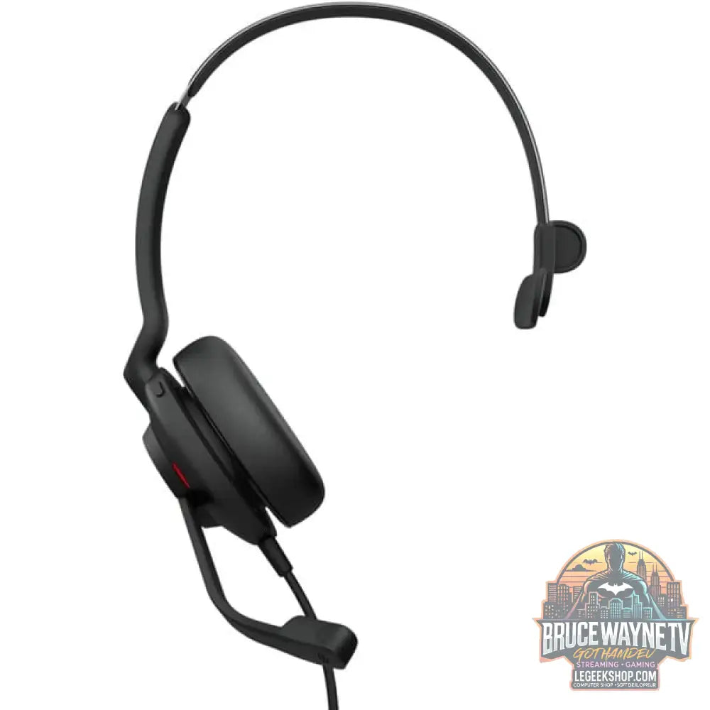 Jabra Evolve2 30 SE, Headset noir, UC, USB-C et USB-A, Mono - Jabra - vue 2
