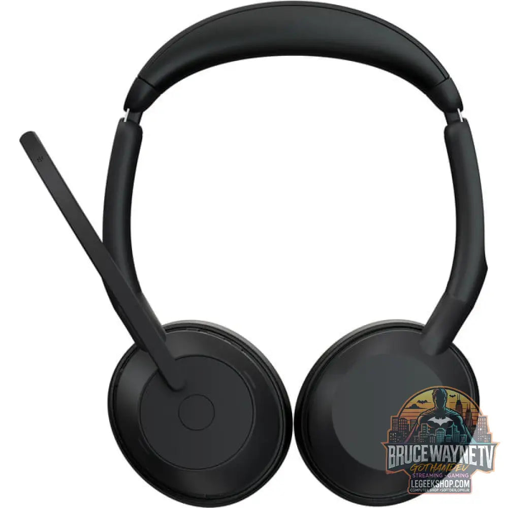 Jabra Evolve2 55, Headset (noir, Stereo, Microsoft Teams, USB-C, Link380c) - Jabra - vue 3